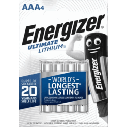 SMP -  Batteries AAA 4pcs Energizer 1500 MAH - 26